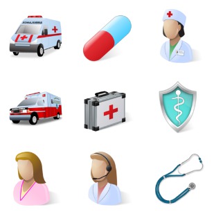 DevCom Medical icon sets preview