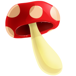 forest, mushroom icon
