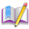 writing, edit, write, bookmark icon
