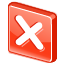 delete, logout, forbid, cross, remove, close, exit, red icon