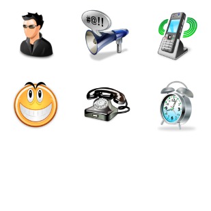 Real Vista Communications icon sets preview