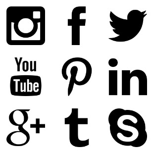 Social Media icon sets preview