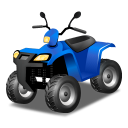 Blue, Quadbike icon