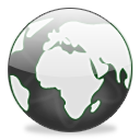 Globe Dark icon