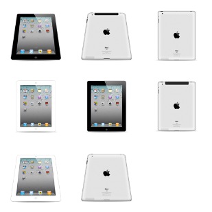 iPad2 icon sets preview