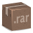 rar, box icon