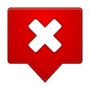 status dialog error icon