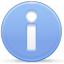 about, info, information, round, circle, blue icon