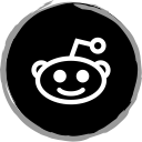 social, media, reddit, logo icon