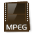 mpg, mpeg, video icon
