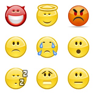 Human O2 Emotes icon sets preview