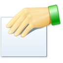 hand, properties, share, people icon