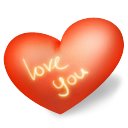 you, valentine, love icon