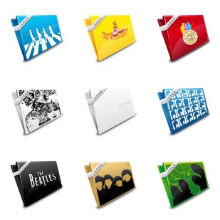 The Beatles Albums icon sets preview