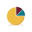 banking, business, graphic, chart, percentage, bank, diagram icon