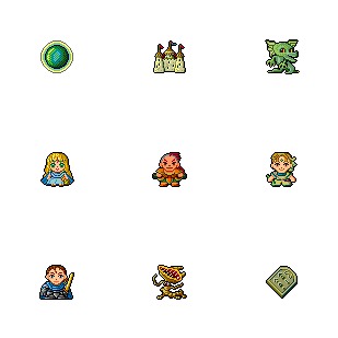 Role Playing icon sets preview