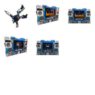 Transformers Soundwave icon sets preview