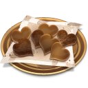 Chocolates cookies icon