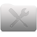Aluminum folder Utilities icon