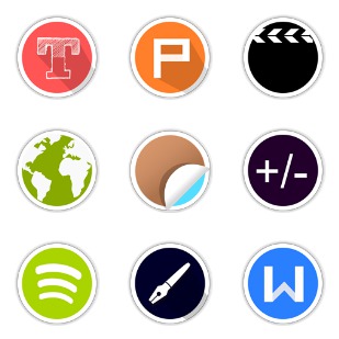 Simple icon sets preview