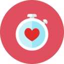 heart watch icon