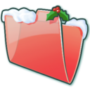 folder,snow icon