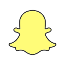 logo, application, chat, snap, photo, snapchat icon