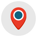 location, map, gps, geography, directions icon