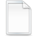 file, document, paper icon
