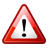 message, notice, exclamation, warning, alert, attention icon