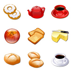 Coffee Break icon sets preview