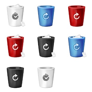 Just Bins icon sets preview