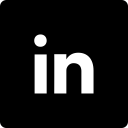 social, media, linkedin, square icon