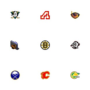 NHL icon sets preview