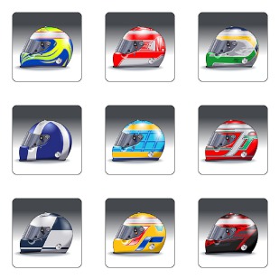F1 2008 icon sets preview