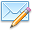 email, edit icon