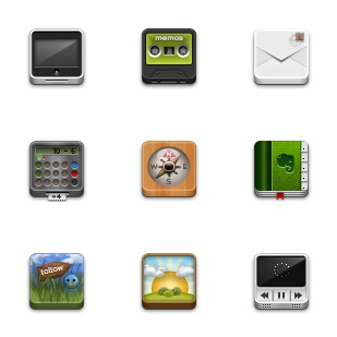 Upojenie icon sets preview