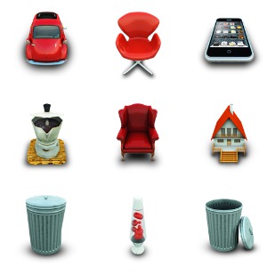 Archigraphs Collection icon sets preview