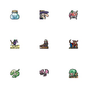 Halloween icon sets preview