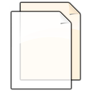 document, paper, file icon