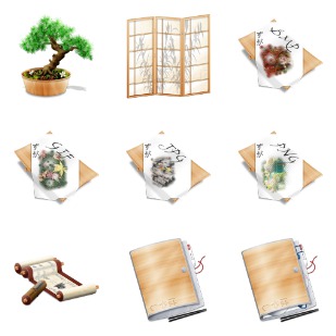 Hinode icon sets preview