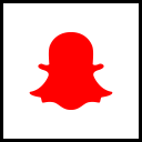 snapchat, media, social, company, logo icon
