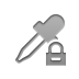 lock, dropper icon