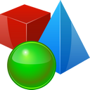 3D objects icon
