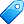 tag, blue icon