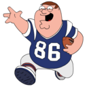 peter,griffin,football icon