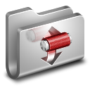 Torrents Metal Folder icon