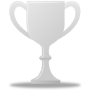 trophy, silver icon
