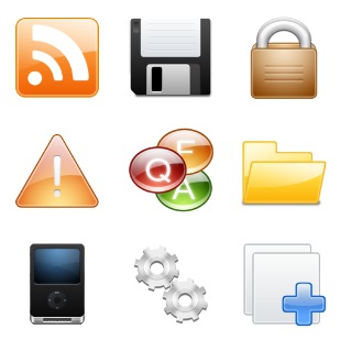 Soft icon sets preview