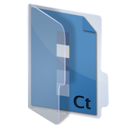 adobe, ctf, cs4 icon